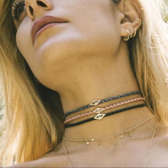 Jacquie Aiche Jewelry - 👁SOLD👁Jacquie Aiche Blue Diamond Choker👁